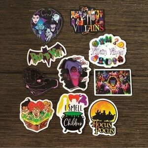 Disney Sticker Pack: Villains: mixed 10 pack